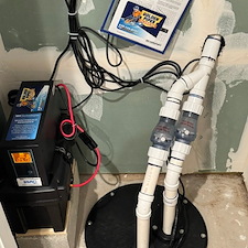 Double-Sump-Pump-with-Battery-Backup-in-Woodridge 4
